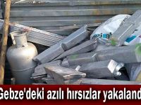 Gebze'deki azılı hırsızlar yakalandı