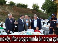 Cumaköy, iftar programında bir araya geldi