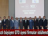 En hızlı büyüyen GTO üyesi firmalar ödüllendirildi