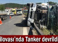 Dilovası'nda Tanker devrildi!