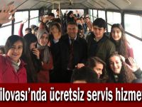 Dilovası’nda ücretsiz servis hizmeti