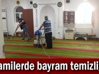 Camilerde bayram temizliği