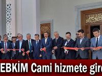 GEBKİM Cami hizmete girdi