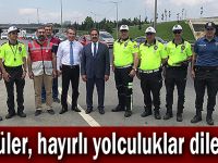 Güler, hayırlı yolculuklar diledi