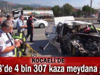 2018’de 4 bin 307 kaza meydana geldi