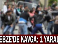 Gebze'de kavga: 1 yaralı