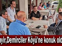 Şayir,Demirciler Köyü'ne konuk oldu