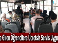 Dilovası Belediyesi’nden YKS’ye Giren Öğrencilere Ücretsiz Servis Uygulaması