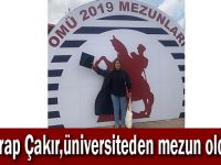 Çakır,‘Diploması yok’ diyenlere kapak olsun!