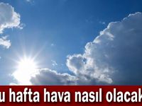 Bu hafta hava nasıl olacak?