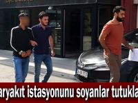 Akaryakıt istasyonunu soyanlar tutuklandı