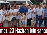 Yılmaz, 23 Haziran için sahada!