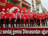 Yavuz sondaj gemisi Dilovasından uğurlandı