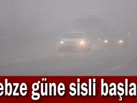 Gebze güne sisli başladı