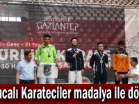 Darıcalı Karateciler madalya ile döndü