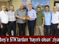 Ellibeş’e STK'lardan ‘hayırlı olsun’ ziyareti