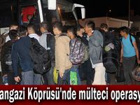 Osmangazi Köprüsü'nde mülteci operasyonu!