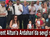 Levent Altun'a Ardahan’da sevgi seli