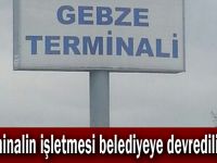 Terminalin işletmesi belediyeye devrediliyor!