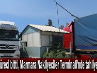 Hukuk süreci bitti, Marmara Nakliyeciler Terminali'nde tahliye başladı