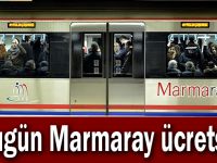 Bugün Marmaray ücretsiz