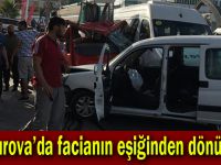 Çayırova'da facianın eşiğinden dönüldü!