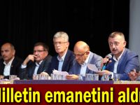 Büyükakın, ‘’Milletin emanetini aldık’’