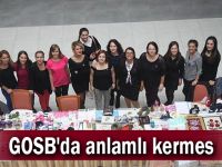 GOSB'da anlamlı kermes