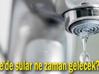 Gebze'de sular ne zaman gelecek?