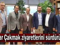 Yaşar Çakmak ziyaretlerini sürdürüyor