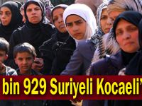 57 bin 929 Suriyeli Kocaeli’de!