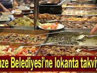 Gebze Belediyesi'ne lokanta takviyesi