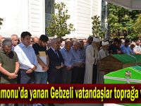 Kastamonu'da kazada ölen Gebzeli gençler toprağa verildi!