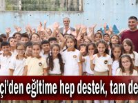 Çiftçi'den eğitime hep destek, tam destek