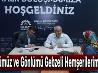Büyükgöz, '' Gözümüz ve Gönlümüz Gebzeli Hemşerilerimizde ''