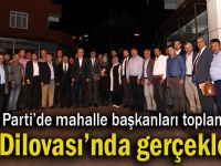 Mahalle başkanları toplantısı Dilovası'ndan başladı