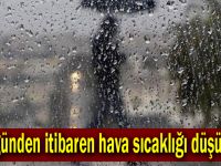 Bugünden itibaren hava sıcaklığı düşüyor!