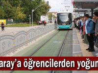 Akçaray’a öğrencilerden yoğun ilgi