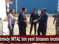 Muallimköy MTAL’nin yeni binasını incelediler!