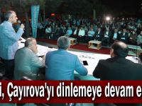 Çiftçi, Çayırova'yı dinlemeye devam ediyor!