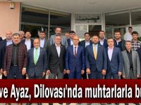 Ünlü ve Ayaz, Dilovası'nda muhtarlarla buluştu