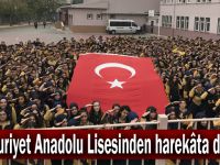 Cumhuriyet Anadolu Lisesinden harekâta destek!