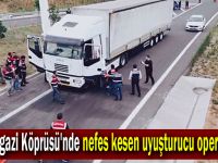 Osmangazi Köprüsü'nde nefes kesen uyuşturucu operasyonu!