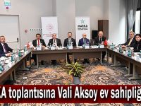 MARKA toplantısına Vali Aksoy ev sahipliği yaptı