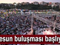 Giresun buluşması başlıyor