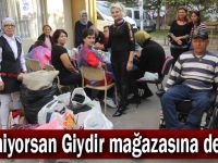 Giymiyorsan Giydir mağazasına destek