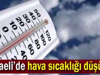 Kocaeli’de hava sıcaklığı düşüyor!