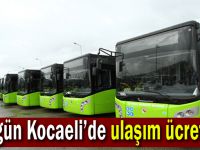 Bugün Kocaeli’de ulaşım ücretsiz!