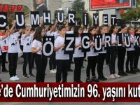 Cumhuriyetimizin 96. yaşını kutladık!