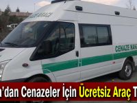 Darıca’dan Cenazeler İçin Ücretsiz Araç Tahsisi